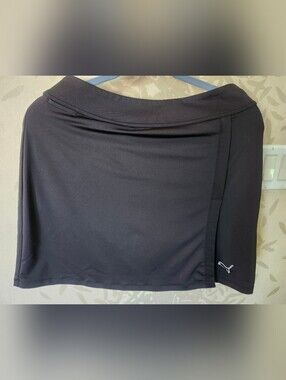 Puma Black Women's Athletic Mini Skort